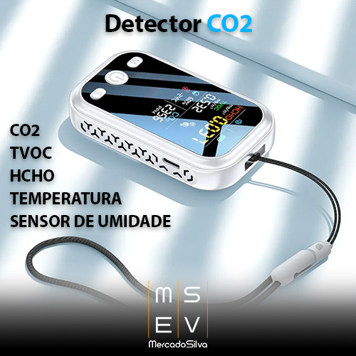 Detector CO2: Dióxido de Carbono