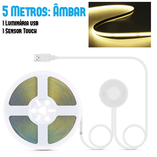 Luminária USB Touch