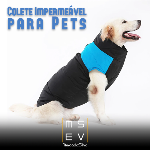 Colete Impermeável para Pets