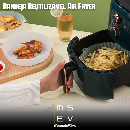 Bandeja Reutilizável Air Fryer