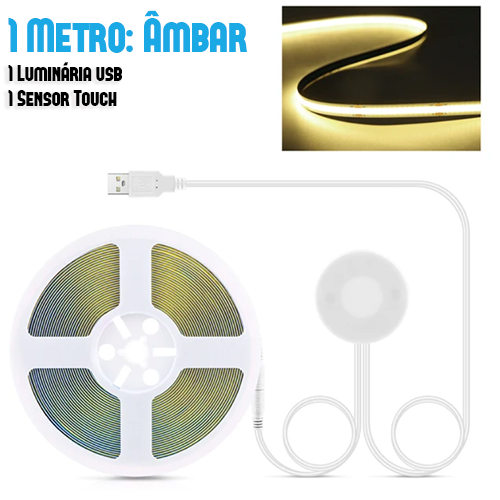 Luminária USB Touch