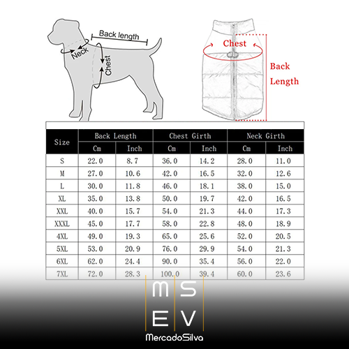 Colete Impermeável para Pets