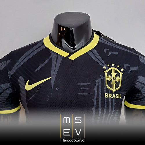 Camisa do Brasil World Cup 2022 - Modelo Masculino Jogador Edição IV