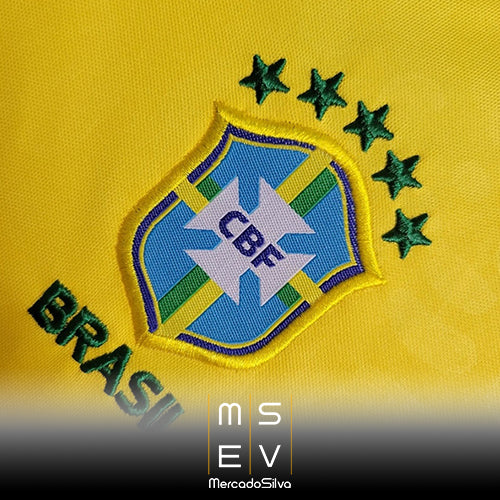 Camisa do Brasil World Cup 2022 - Modelo Kids Kit Torcedor Casa